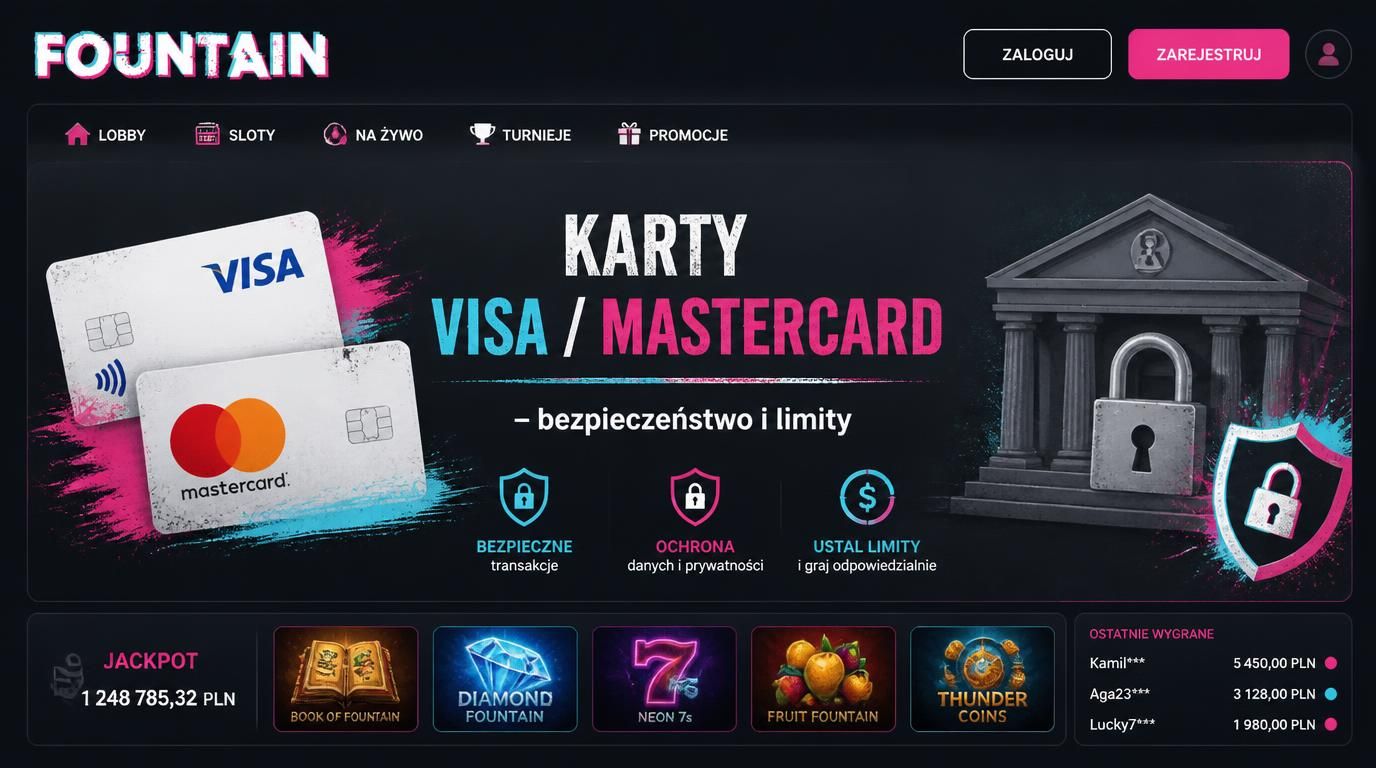 Karta Visa i Mastercard z zabezpieczeniem